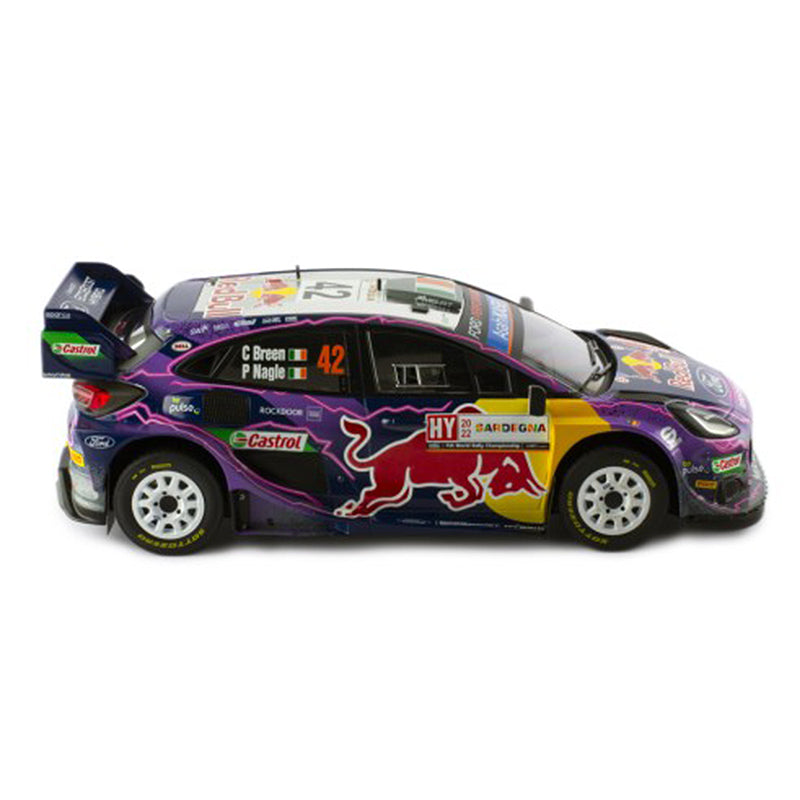 IXO Models - Ford Puma Rally1 #42 C.Breen - P.Nagle Rally Sardegna 2022 (1:18)