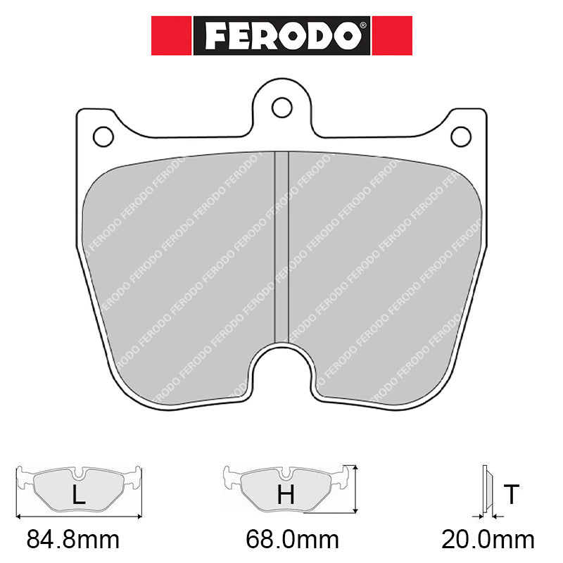 Ferodo - Kit pastiglie freno (FRP3004) - Ravasicorse