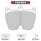 Ferodo - Kit pastiglie freno (FRP3004) - Ravasicorse