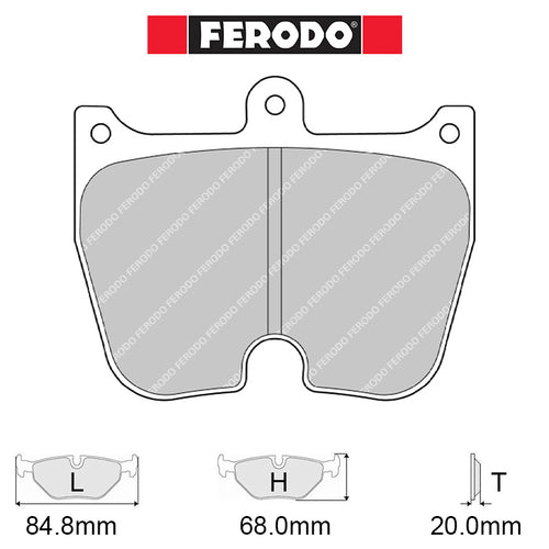 Ferodo - Kit pastiglie freno (FRP3004) - Ravasicorse
