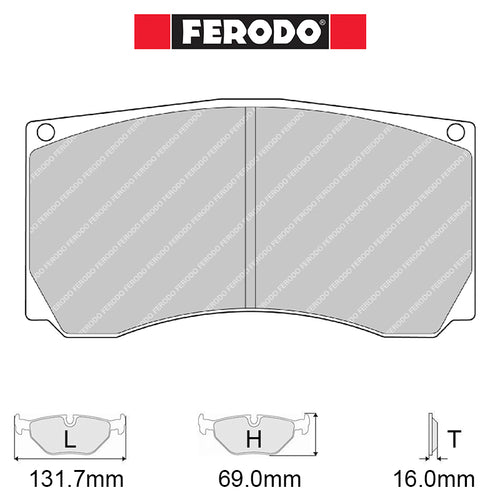 Ferodo - Kit pastiglie freno (FRP3009) - Ravasicorse