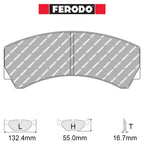 Ferodo - Kit pastiglie freno (FRP3018) - Ravasicorse
