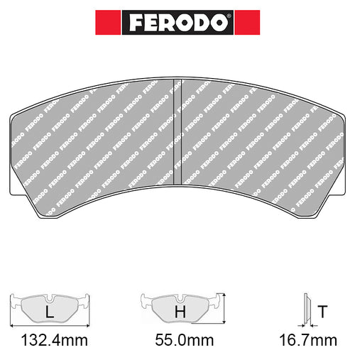 Ferodo - Kit pastiglie freno (FRP3018) - Ravasicorse