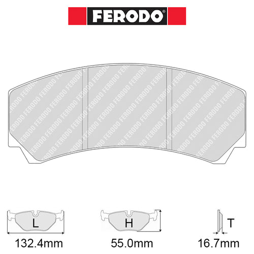 Ferodo - Kit pastiglie freno (FRP3091) - Ravasicorse