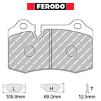Ferodo - Kit pastiglie freno (FRP3109) - Ravasicorse