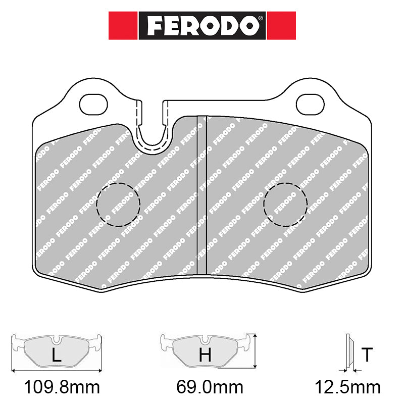 Ferodo - Kit pastiglie freno (FRP3109) - Ravasicorse