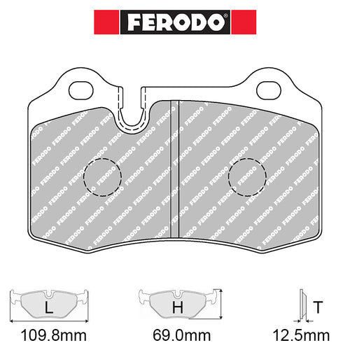 Ferodo - Kit pastiglie freno (FRP3109) - Ravasicorse