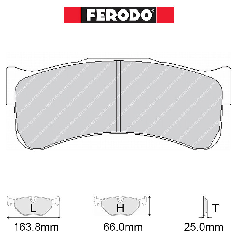 Ferodo - Kit pastiglie freno (FRP3110) - Ravasicorse