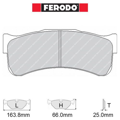 Ferodo - Kit pastiglie freno (FRP3110) - Ravasicorse