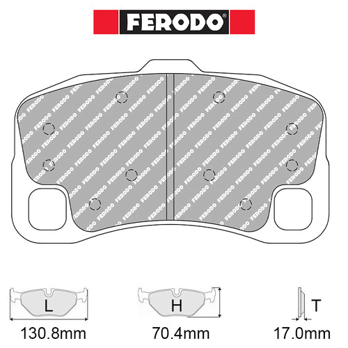Ferodo - Kit pastiglie freno (FRP3143) - Ravasicorse