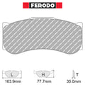 Ferodo - Kit pastiglie freno (FRP3150) - Ravasicorse