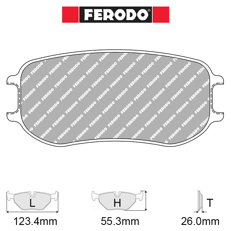 Ferodo - Kit pastiglie freno (FRP3152) - Ravasicorse