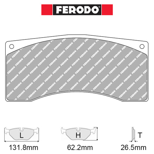 Ferodo - Kit pastiglie freno (FRP3156) - Ravasicorse