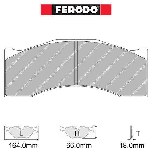 Ferodo - Kit pastiglie freno (FRP3157) - Ravasicorse
