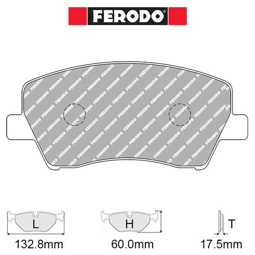 Ferodo - Kit pastiglie freno (FRP3158) - Ravasicorse
