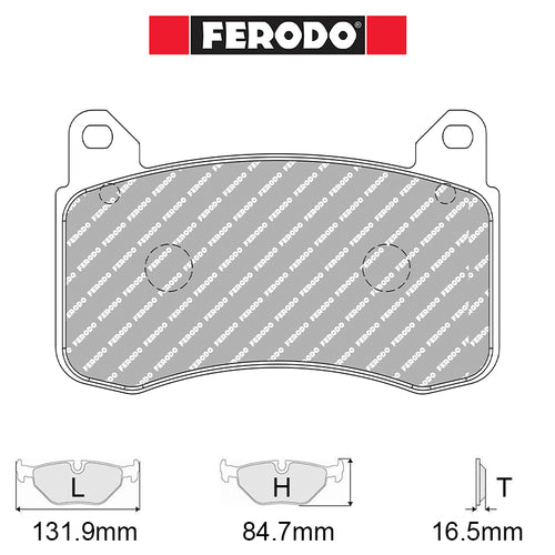 Ferodo - Kit pastiglie freno (FRP3161) - Tesla Model 3 sport package - Front - Ravasicorse
