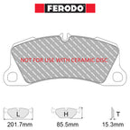 Ferodo - Kit pastiglie freno (FRP3164) - Ravasicorse