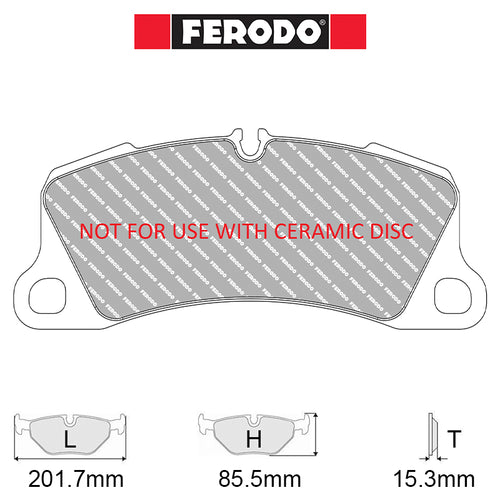 Ferodo - Kit pastiglie freno (FRP3164) - Ravasicorse