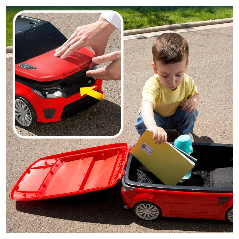 Feber - Range Rover 2 in 1, primi passi e valigia per bambini - Ravasicorse