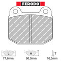 Ferodo - Kit pastiglie freno (FCP116) - BMW E21 323i - Front - Ravasicorse