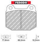 Ferodo - Kit pastiglie freno (FCP116) - BMW E21 323i - Front - Ravasicorse