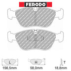 Ferodo - Kit pastiglie freno (FCP1285) - Ravasicorse