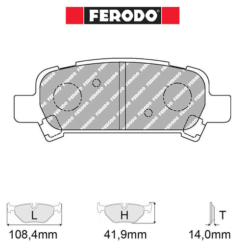 Ferodo - Kit pastiglie freno (FCP1333) - Ravasicorse