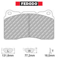 Ferodo - Kit pastiglie freno (FCP1334) - Renault Megane IV RS - Front - Ravasicorse