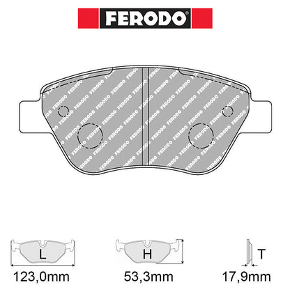 Ferodo - Kit pastiglie freno (FCP1466) - Ravasicorse