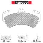 Ferodo - Kit pastiglie freno (FCP1625) - Ravasicorse