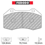 Ferodo - Kit pastiglie freno (FCP1667) - Renault Clio III RS 200 - Front - Ravasicorse
