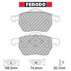Ferodo - Kit pastiglie freno (FCP1717) - Ravasicorse