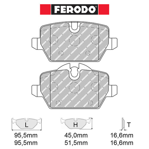 Ferodo - Kit pastiglie freno (FCP1806) - Ravasicorse