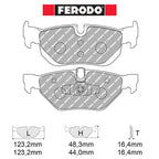 Ferodo - Kit pastiglie freno (FCP1807) - Ravasicorse