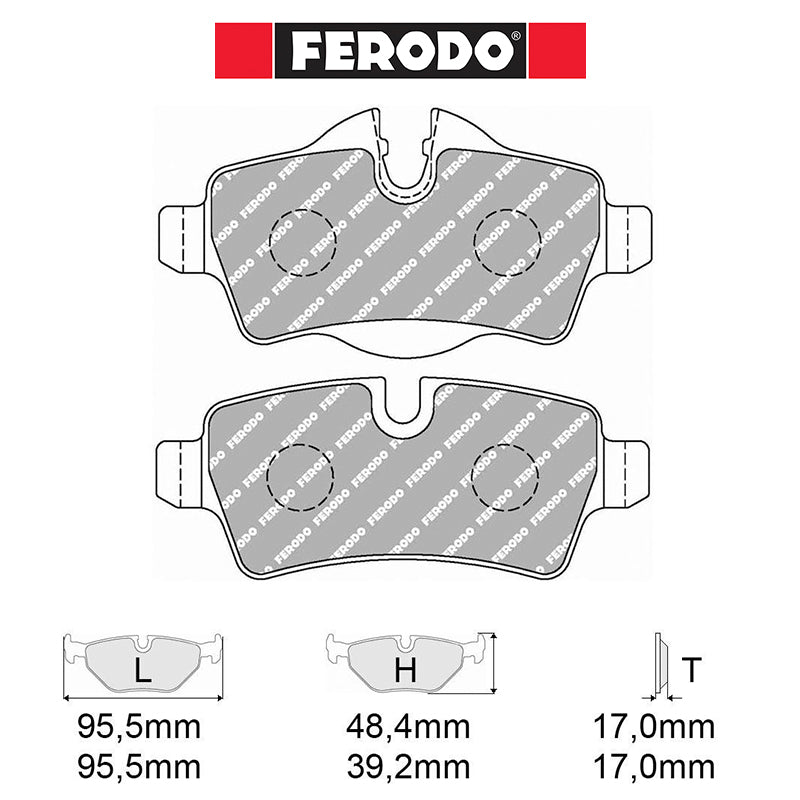 Ferodo - Kit pastiglie freno (FCP1975) - Ravasicorse