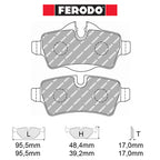 Ferodo - Kit pastiglie freno (FCP1975) - Ravasicorse