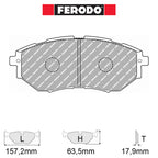Ferodo - Kit pastiglie freno (FCP1984) - Ravasicorse