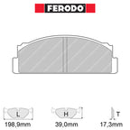 Ferodo - Kit pastiglie freno (FCP29) - Ravasicorse