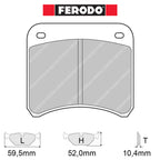 Ferodo - Kit pastiglie freno (FCP342) - Ravasicorse