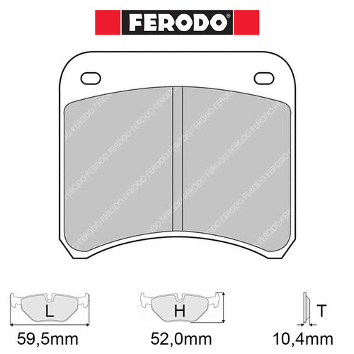 Ferodo - Kit pastiglie freno (FCP342) - Ravasicorse