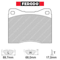 Ferodo - Kit pastiglie freno (FCP399) - Ravasicorse