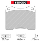 Ferodo - Kit pastiglie freno (FCP399) - Ravasicorse