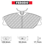 Ferodo - Kit pastiglie freno (FCP406) - Ravasicorse