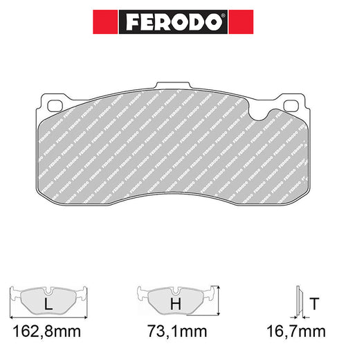 Ferodo - Kit pastiglie freno (FCP4218) - Ravasicorse