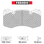 Ferodo - Kit pastiglie freno (FCP4379) - Ravasicorse
