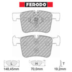 Ferodo - Kit pastiglie freno (FCP4394) - Ravasicorse
