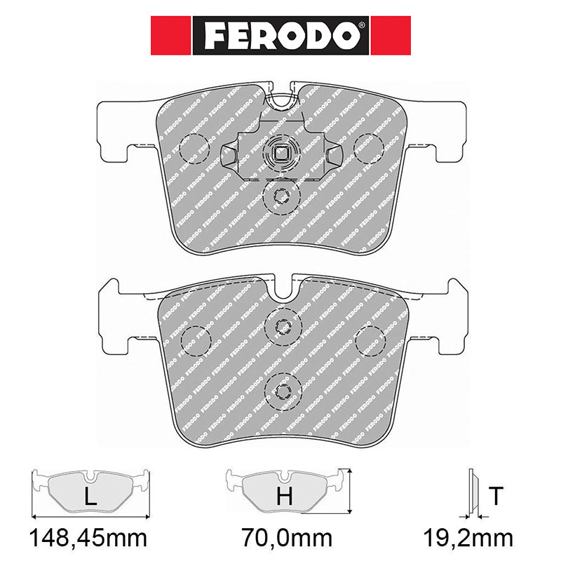 Ferodo - Kit pastiglie freno (FCP4394) - Ravasicorse
