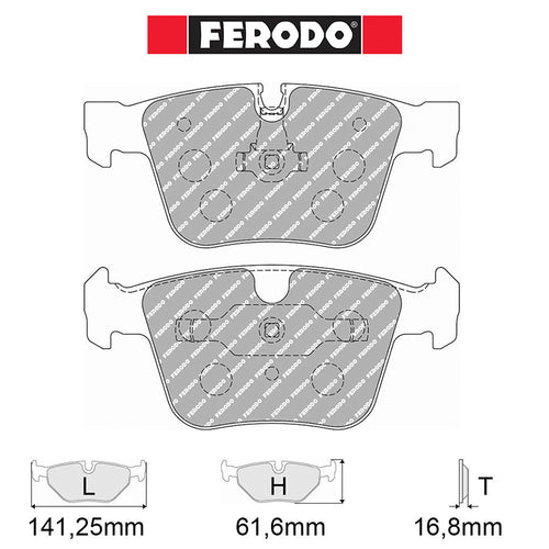 Ferodo - Kit pastiglie freno (FCP4413) - Ravasicorse