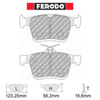 Ferodo - Kit pastiglie freno (FCP4434) - Ravasicorse