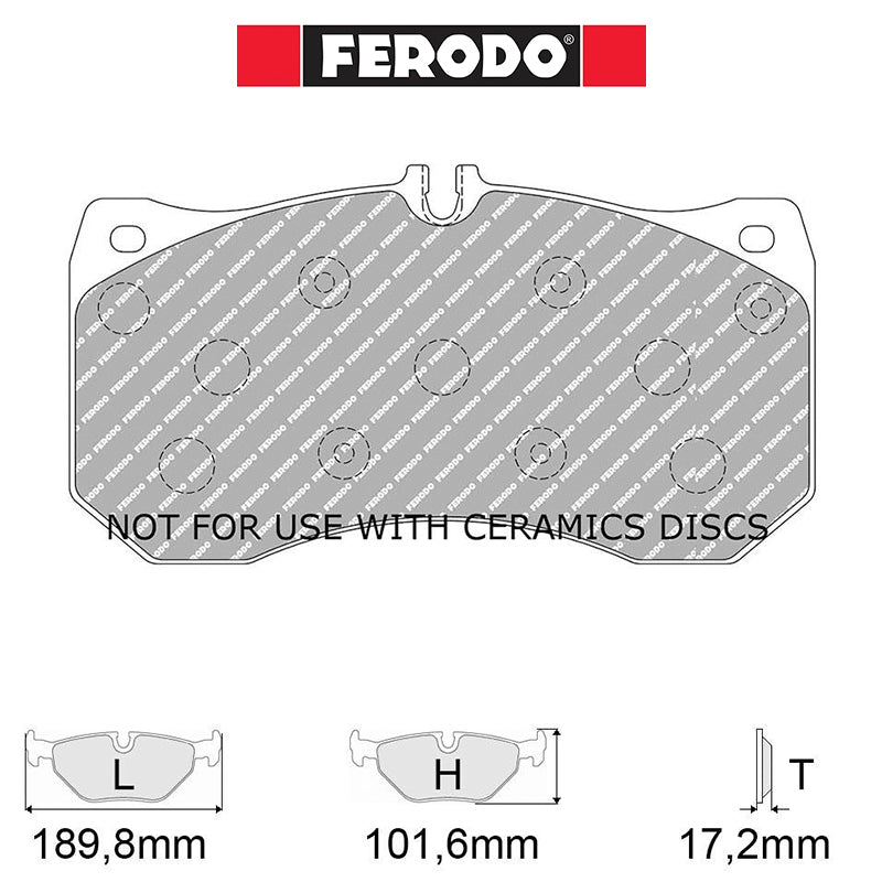 Ferodo - Kit pastiglie freno (FCP4466) - Ravasicorse